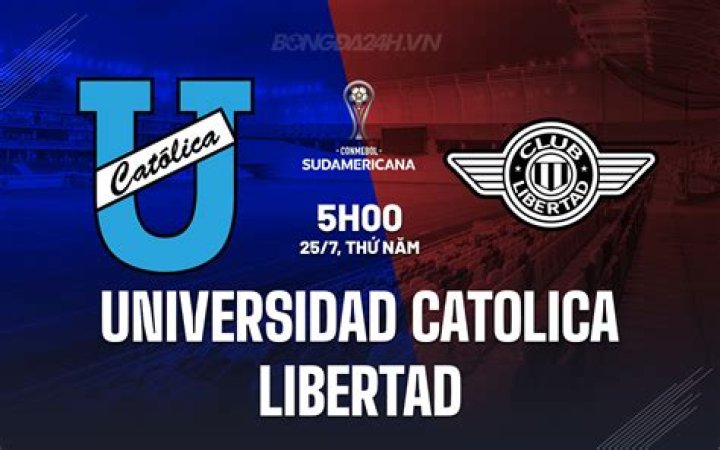 Ver Universidad Católica vs Libertad en vivo Universidad Católica del Ecuador - Libertad en vivo 24.07.2024